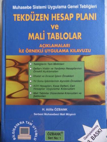 Tekdüzen Hesap Planı ve Mali Tablolar