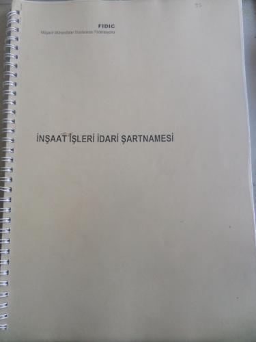 İnşaat İşleri İdari Şartnamesi