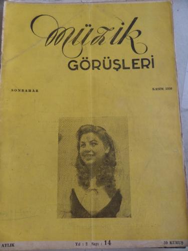 Müzik Görüşleri 1950 / 14