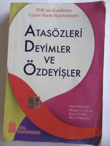 Atasözleri Deyimler ve Özdeyişler