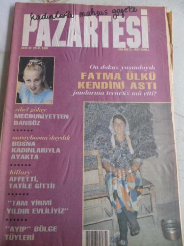 Pazartesi Kadınlara Mahsus Gazete 1998 / 42