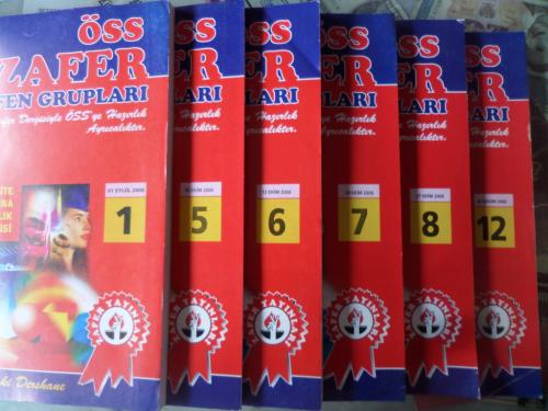 ÖSS Zafer Fen Grupları Üniversite Giriş Sınavına Hazırlık Dergisi Sayı