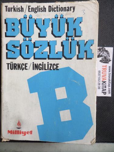 Türkçe / İngilizce Büyük Sözlük