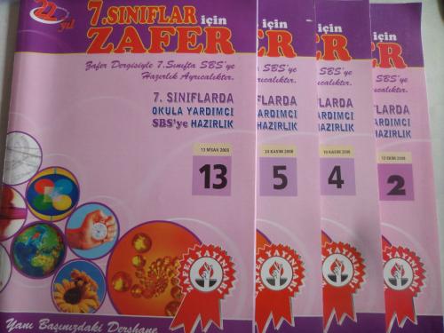 7. Sınıflarda Okula Yardımcı SBS'ye Hazırlık Sayı 2-4-5-13