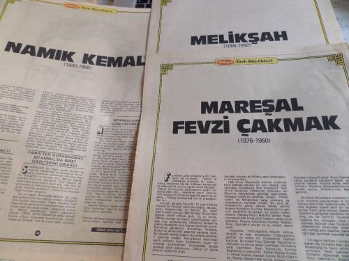 Milliyet Türk Büyükleri / 3 Adet