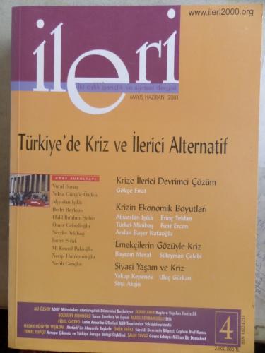 İleri İki Aylık Gençlik Ve Siyaset Dergisi 2001 / 4