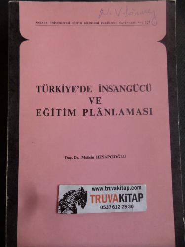 Türkiye'de İnsangücü ve Eğitim Planlaması