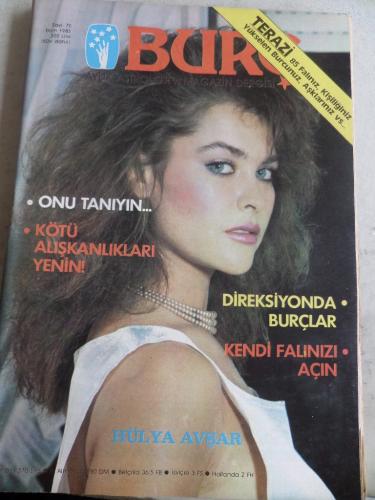 Burç Aylık Yıldız Falı ve Magazin Dergisi 1985 / 70 - Hülya Avşar