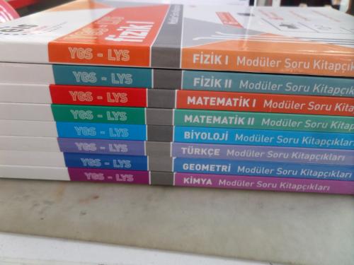YGS - LYS Modüler Soru Kitapçıkları / 8 Adet