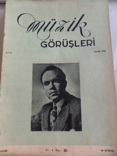 Müzik Görüşleri 1953 / 40