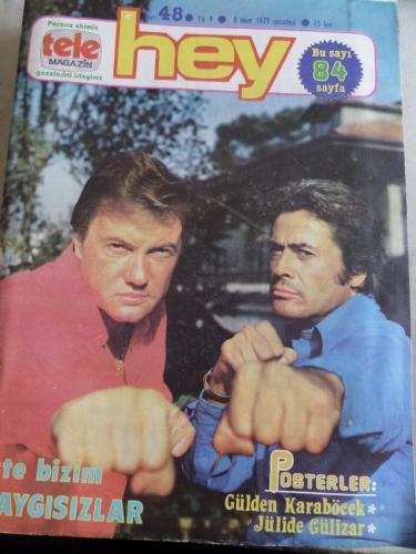 Hey Dergisi 1979 / 48 İşte Bizim Kaygısızlar - Poster Gülden Karaböcek