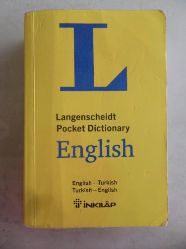 Langenscheidt Pocket Dictionary English ( English - Türkish / Turkish - English )