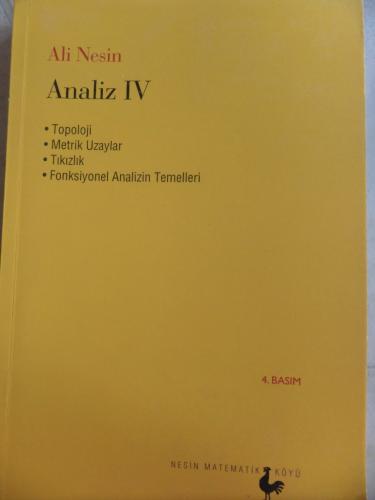 Analiz IV Ali Nesin