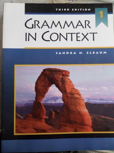 Grammar In Context 1 Sandra N. Elbaum
