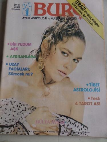 Burç Aylık Astroloji ve Magazin Dergisi 1986 / 82