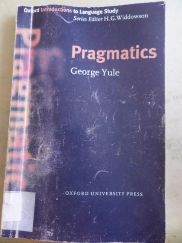 Pragmatics* George Yule