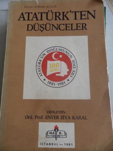 Atatürk'ten Düşünceler Ord. Prof. Enver Ziya Karal