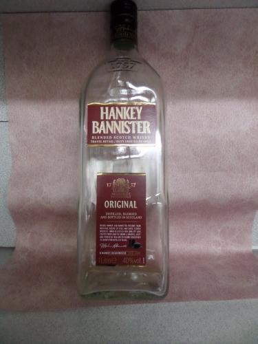 Hankey Bannister Boş Viski Şişesi
