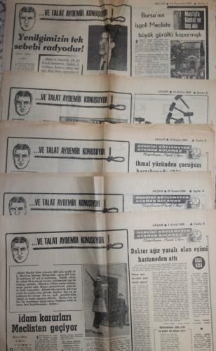 Akşam Gazetesi 14-15-28-29-01 Aralık 1966 / Ve Talat Aydemir Konuşuyor