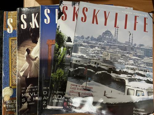 Skylife 1994 / 3-6-8-9-12 (5 Dergi)