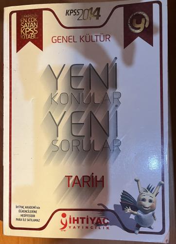 KPSS 2014 Genel Kültür Tarih