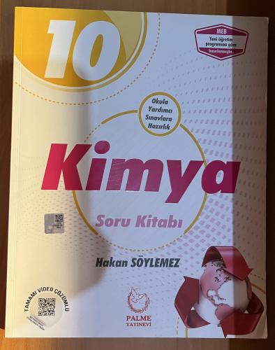 10. Sınıf Kimya Soru Kitabı Hakan Söylemez