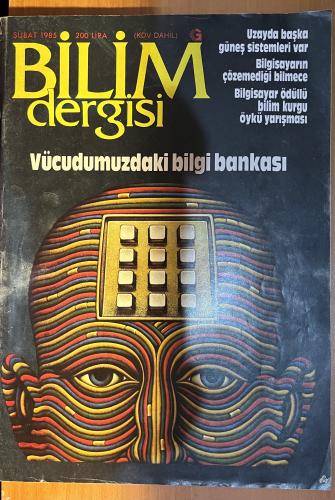 Bilim Dergisi 1986 / Şubat -Vücudumuzdaki Bilgi Bankası