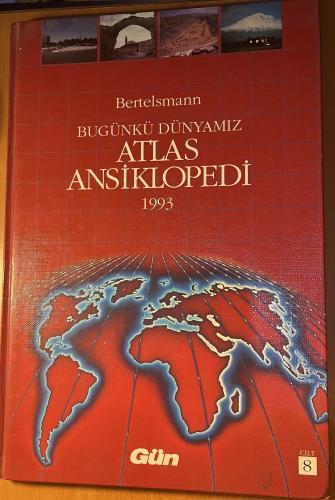 Bertelsmann Bugünkü Dünyamız Atlas Ansiklopedisi 1993 - 8. Cilt
