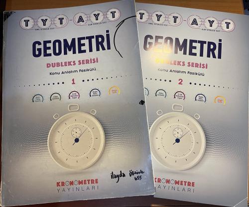 TYT - AYT Geometri Dubleks Serisi Konu Anlatım Fasikülü 1 ve 2