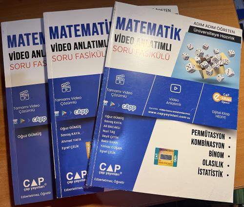 TYT - AYT Matematik Video Anlatımlı Soru Fasikülü (3 Fasikül)