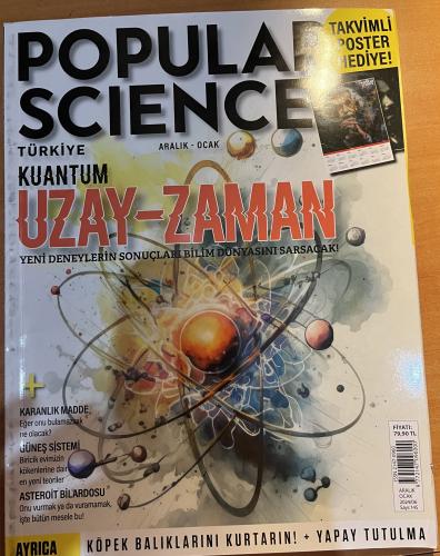 Popular Science 2024 / 145 - Kuantum Uzay - Zaman