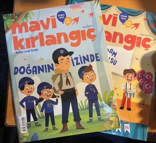 Mavi Kırlangıç Dergisi 2025 / 300 - 302 (2 Dergi)