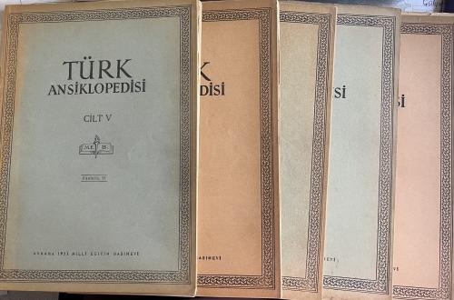 Türk Ansiklopedisi Cilt V Fasikül 35-36-37-38-39 (5 Fasikül)