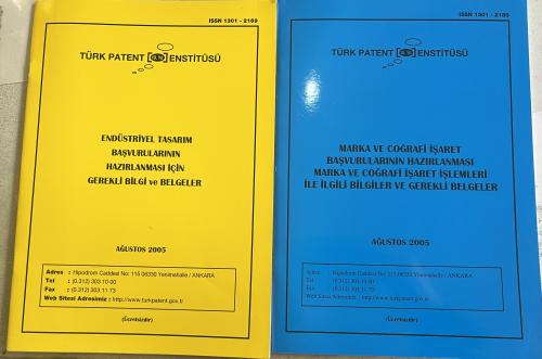 Türk Patent Enstitüsü 2005 / Ağustos Kılavuzu (2 Kılavuz)