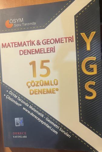 YGS Matematik Geometri Denemeleri