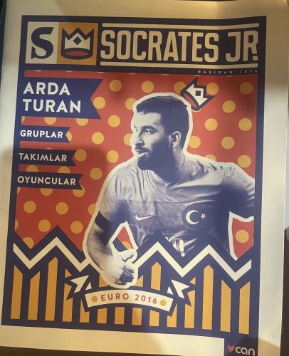 Socrates Düşünen Spor Dergisi 2016 / 6 - Arda Turan