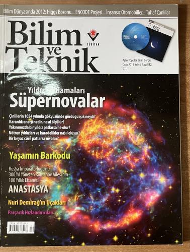Bilim Ve Teknik 2013 / 542 - Yıldız Patlamaları Süpernovalar