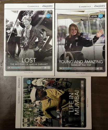 Level A1+ İngilizce Hikaye Kitapları 3 Adet