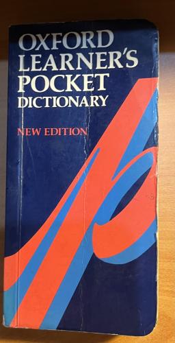 Oxford Learner's Pocket Dictionary
