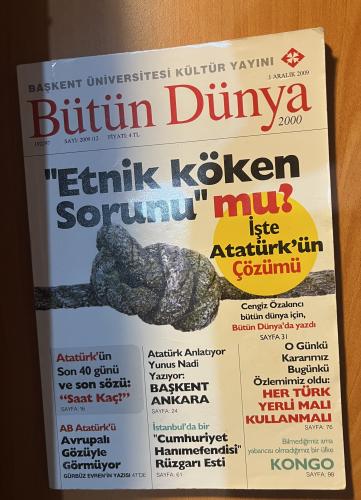 Bütün Dünya 2009 / 12 - Etnik Köken Sorunu Mu?
