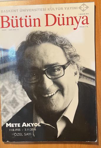 Bütün Dünya 2016 / 12 - Mete Akyol Özel Sayı