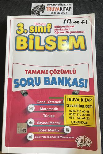 3. Sınıf Bilsem Tamamı Çözümlü Soru Bankası - İkinci El