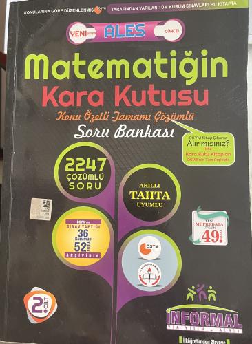 Matematiğin Kara Kutusu Konu Özetli Tamamı Çözümlü Soru Bankası 2. Cilt - İkinci El