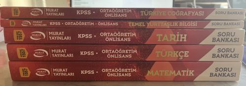 KPSS Ortaöğretim-Önlisans Genel Kültür Genel Yetenek Soru Bankası 5 Ki