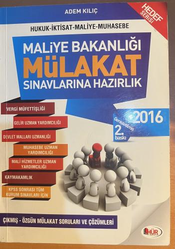 Maliye Bakanlığı Mülakat Sınavlarına Hazırlık Adem Kılıç