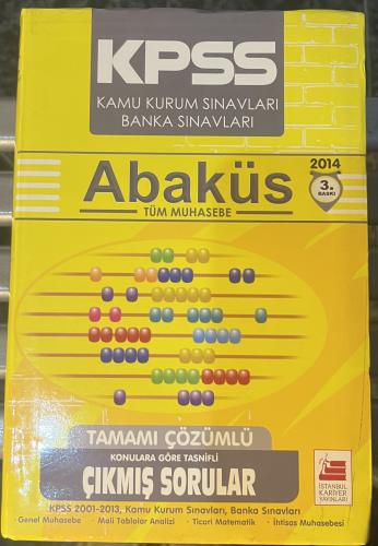 KPSS Abaküs Tüm Muhasebe Tamamı Çözümlü Çıkmış Sorular