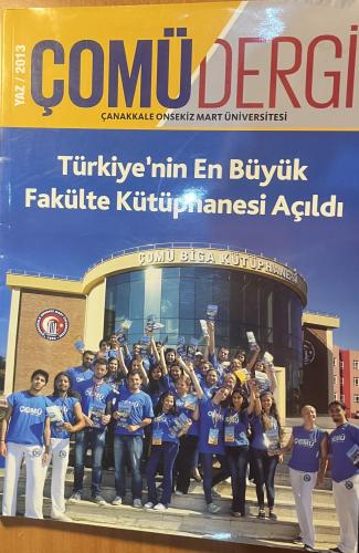 Çomü Dergi 2013 / Yaz