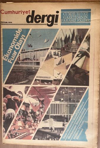 Cumhuriyet Dergi 3 Eylül 1979 - Ekonomide Fuar Olayı