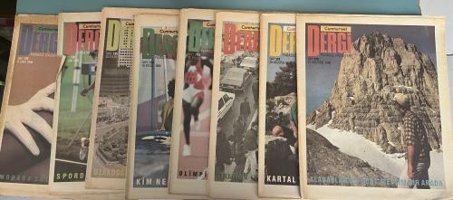Cumhuriyet Dergi Pazar Eki 1988 / 130-131-132-133-134-135-136-137 (8 Adet)