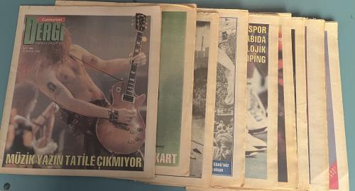 Cumhuriyet Dergi Pazar Eki 1993 / 369-370-371-372-373-374-376-378-379-380 (10 Adet)